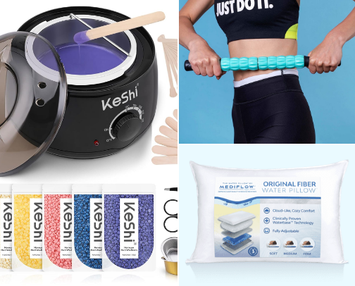 Favorite self care products 🚿 cover photo collage