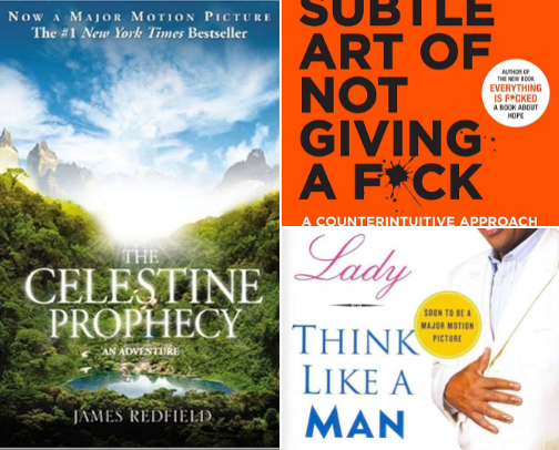 My favorite book recs cover photo collage