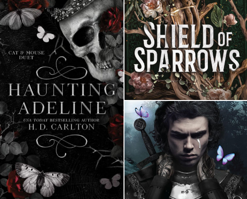 bookish 📚🥀 cover photo collage