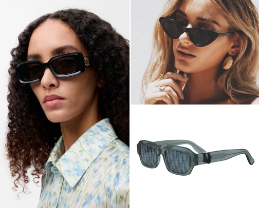 Give me Shade | sunglasses galore cover photo collage