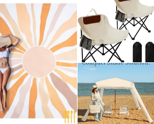 Beach Collection cover photo collage