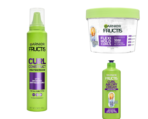 Curly hair products for slightly curly/wavy hair cover photo collage