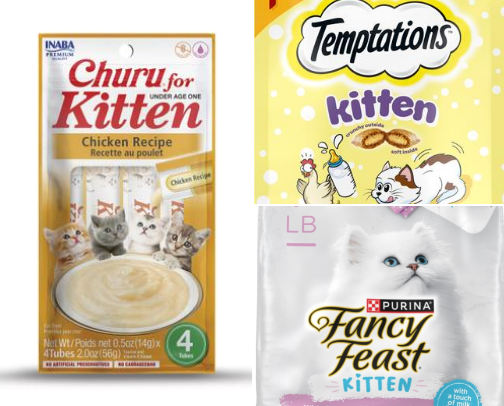Best Cat Food Treats, and Feast Essentials (Approved by Two Chaotic Kittens) cover photo collage