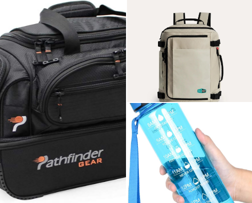 Essential Travel Gear cover photo collage