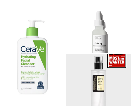 Glowy Skin Essentials (Optimized for “best skincare products 2025”) cover photo collage