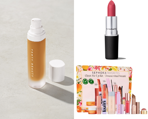 My favorite beauty recs cover photo collage