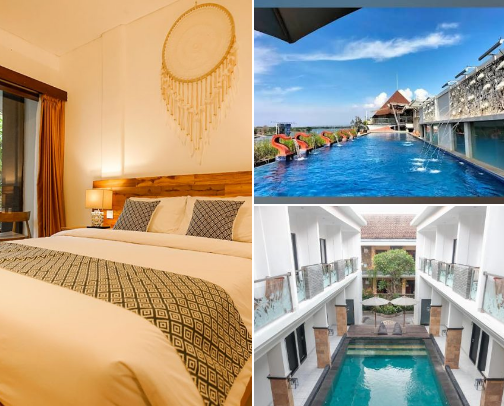 Where to Stay in Bali🏝️ cover photo collage