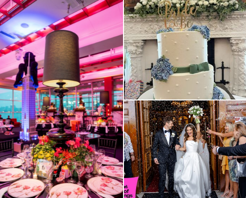 Perfect wedding venues on the Knot cover photo collage