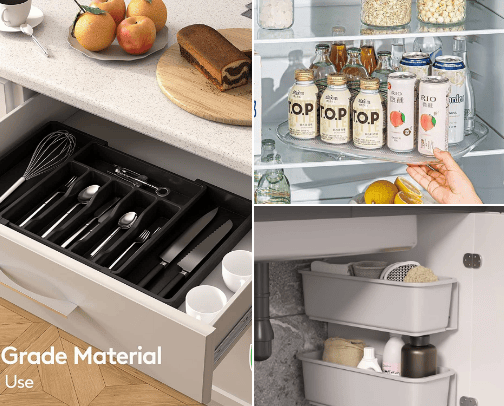 KITCHEN organization tips and tricks!!!😉 cover photo collage