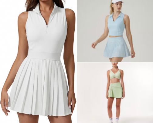The Ultimate Affordable Tennis Apparel Guide cover photo collage