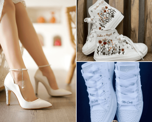 Unique Bridal Shoes 👰🏼‍♀️👡 cover photo collage