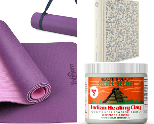 Self care items that I use regularly 🌞🧘🏽‍♀️🌿 cover photo collage