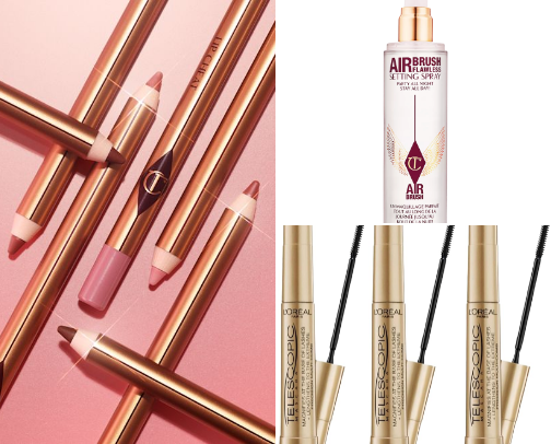 beauty products to look and feel elegant 💋 cover photo collage