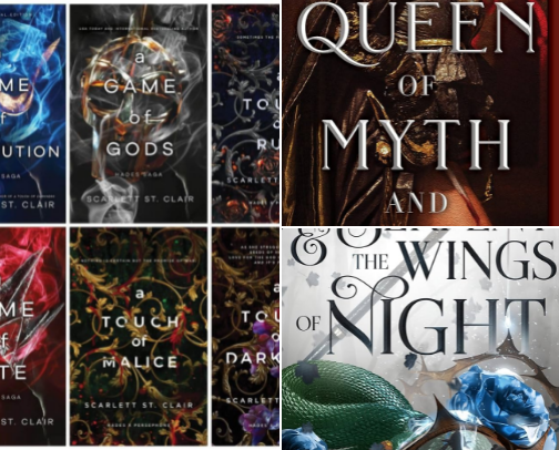 Fantasy Books cover photo collage