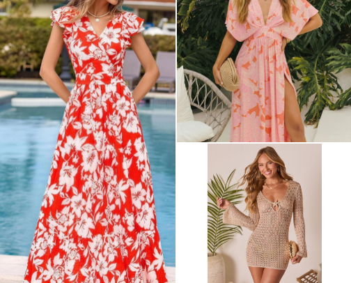 Chic Clicks Only: Elegant Fashion Finds Online✨👗 cover photo collage