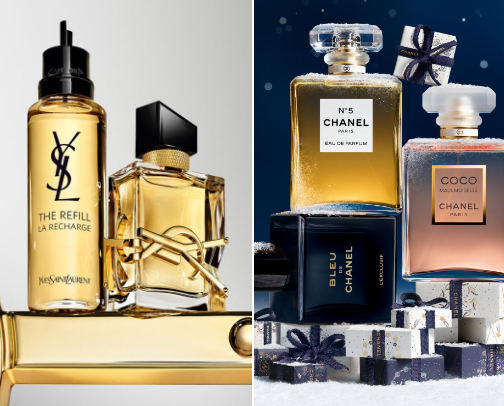 Perfume recs cover photo collage