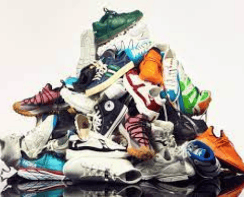 Sneakers cover photo collage