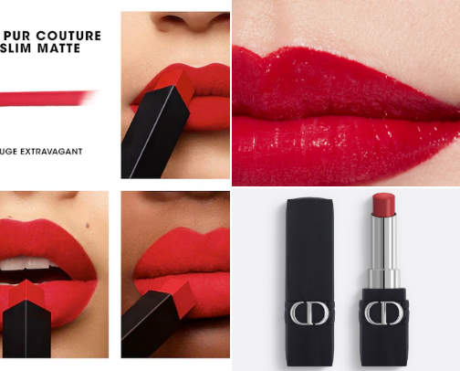 lip makeup cover photo collage