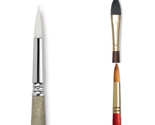 My favorite art supplies for watercolor cover photo collage