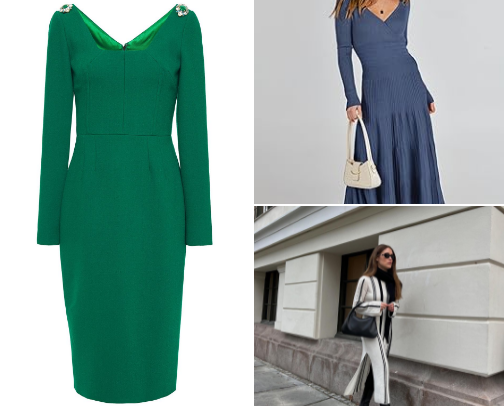 Elegant Winter Dresses in 2025: Stylish Picks for Every Occasion ❄️👗✨ cover photo collage