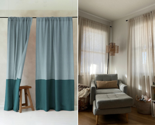 Curtains & Window Treatments collections cover photo collage