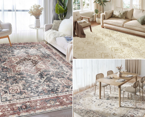 Ravishing Rugs cover photo collage