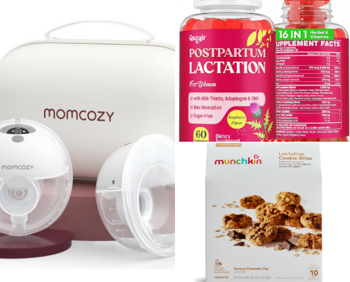 First Time Mom Essentials (What You Actually Need + Love) cover photo collage