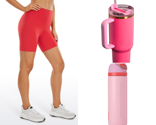 Sweat and slay, the cute girl way 💖💪 cover photo collage