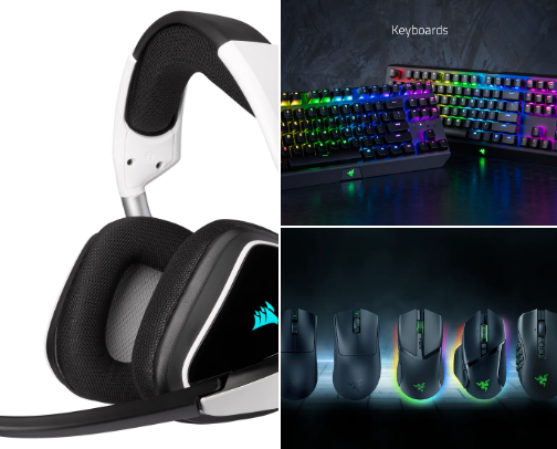 PC Gamer Must Haves! cover photo collage