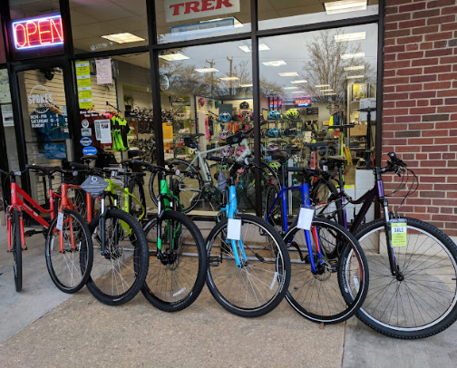Bike shop alexandria cover photo collage