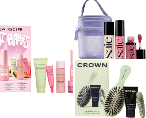 Clean Travel Sized Beauty Kits cover photo collage