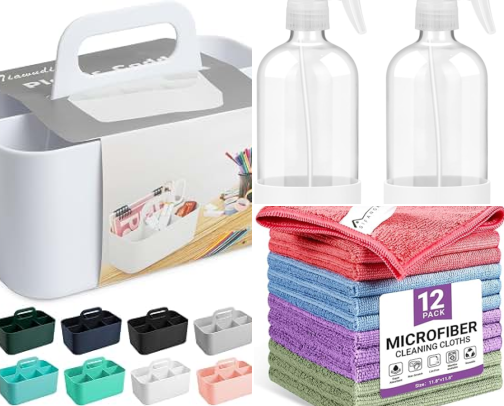 Cleaning & Home Reset Finds cover photo collage