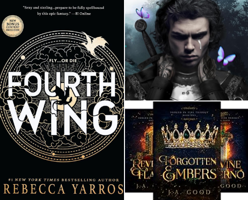 My favorite book recs cover photo collage