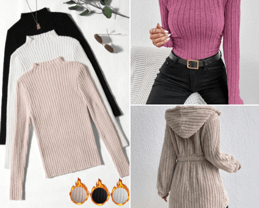 women's sweaters cover photo collage