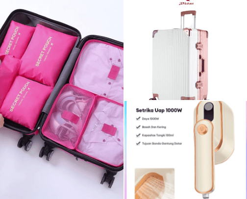 Barang yang wajib dibawa saat travelling cover photo collage