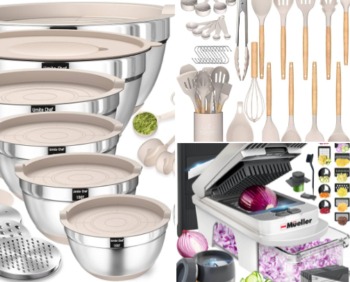 KITCHEN MUST HAVES cover photo collage