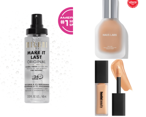 My favorite beauty recs cover photo collage