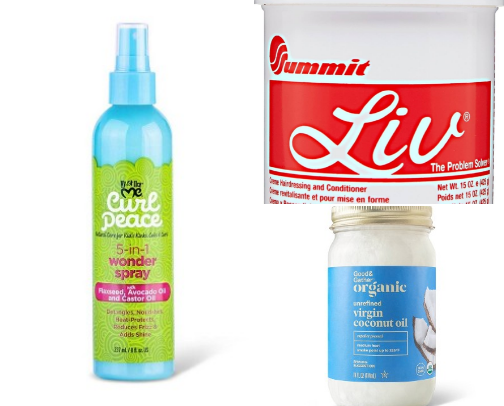 Hair and hair products I use for myself and daughter cover photo collage