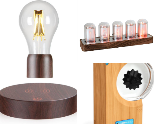 Aesthetic Tech Gifts & Desk Setup Upgrades cover photo collage