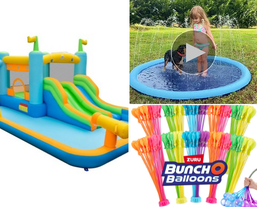 Summer fun for the kiddos! cover photo collage