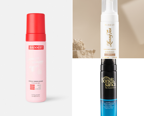 A Performers Fake Tan go-to cover photo collage