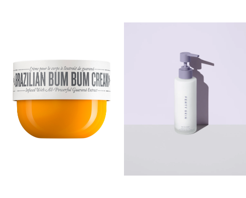 Body scrab,Body Milk,Shower Gel,Hand Cream cover photo collage