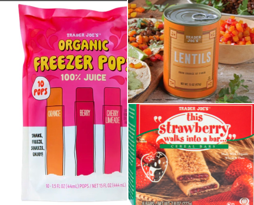 Trader Joe’s Items I Love cover photo collage