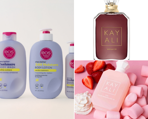 Wanna smell like the ultimate dessert? + have the hair of your dreams?🧁💇🏻‍♀️ cover photo collage