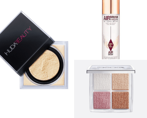 Make-up essentials cover photo collage