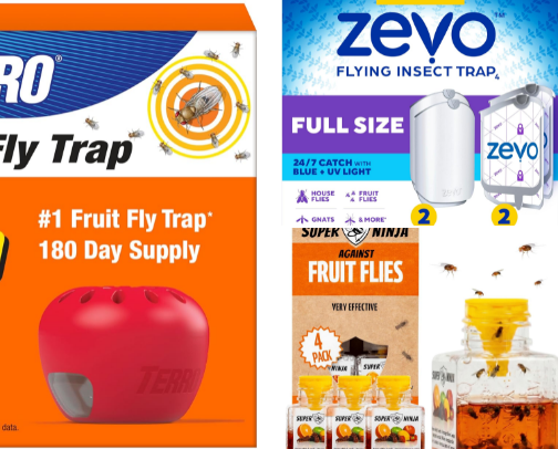 Fruit Fly Control cover photo collage