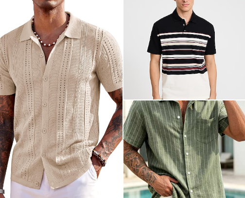Shirts for MEN! cover photo collage