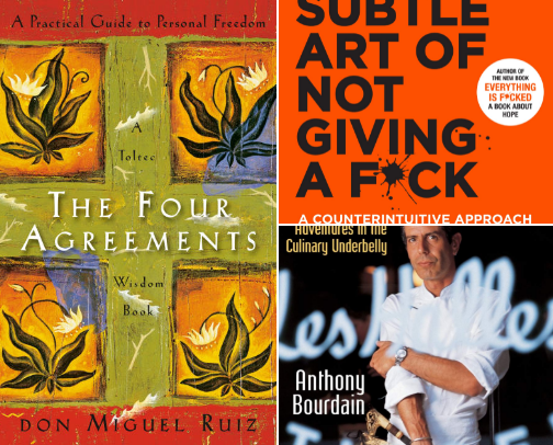 My favorite book recs cover photo collage