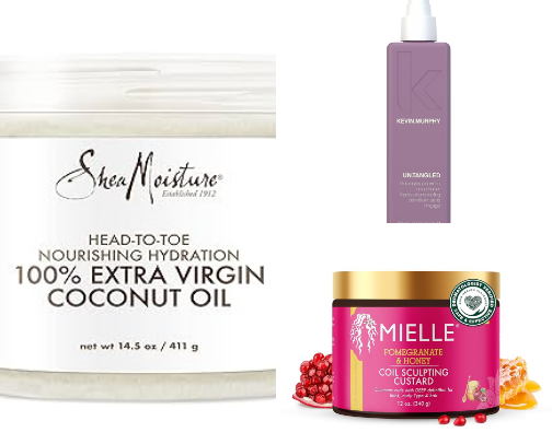 Hair Products I Swear By cover photo collage