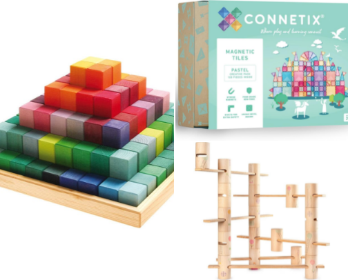 Blocks & Building Toys cover photo collage